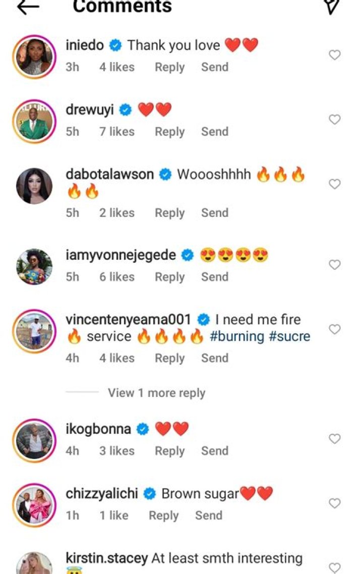 
Actress Ini Edo Stirs Reactions With New Photos Of Herself On Bikini 