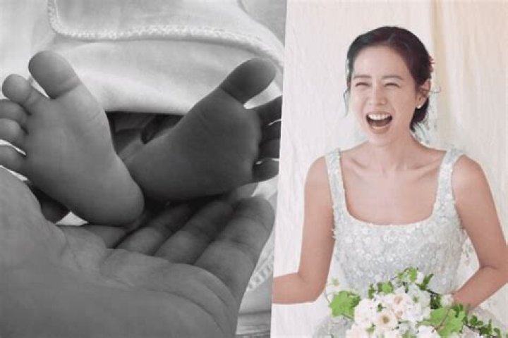 
Actress Son Ye-jin shares a glimpse of her newborn baby boy 