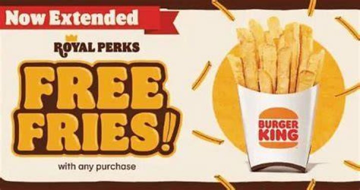 
Burger King’s “Free Fries with Purchase” deal extends by half a year 