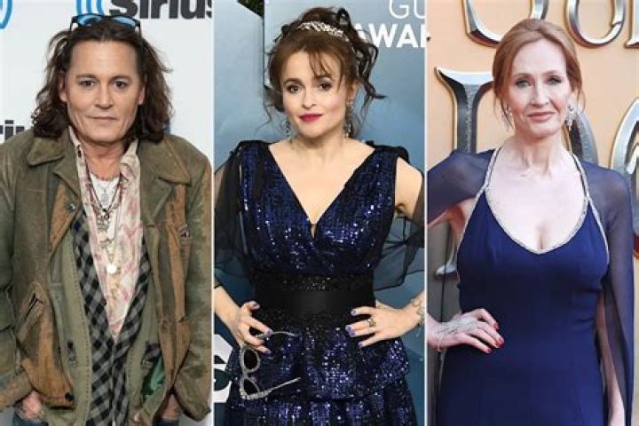 
Helena Bonham Carter Says Johnny Depp Is ‘Completely Vindicated,’ J.K. Rowling Has Been ‘Hounded’ 