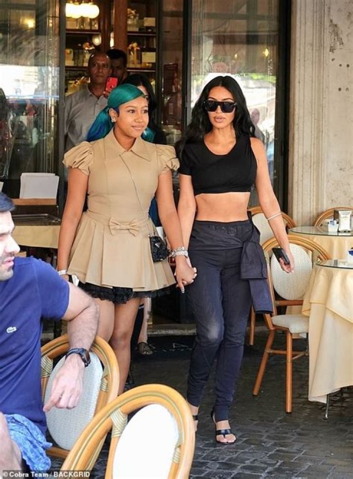 
Kim Kardashian and North West Have a Mother-Daughter Ziplining Day 