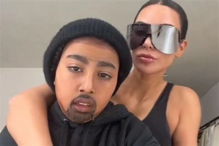 
Kim Kardashian Helps Daughter North Transform into Dad Kanye West with Special-Effects Makeup 