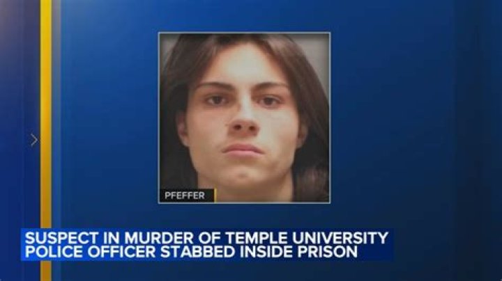 
What did Miles Pfeffer do? Suspect arrested over shooting death of Temple University officer 